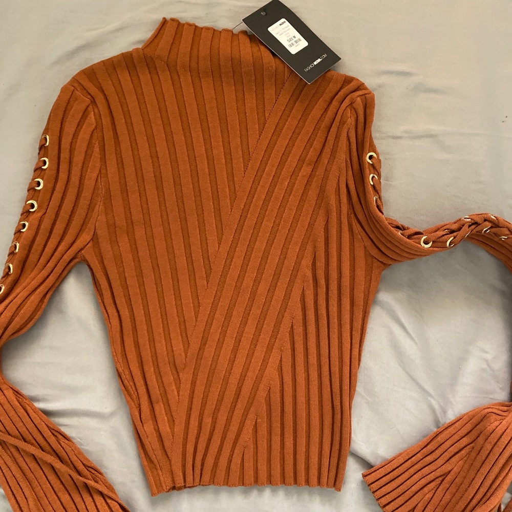 FashionNova Mock neck Sweater Top